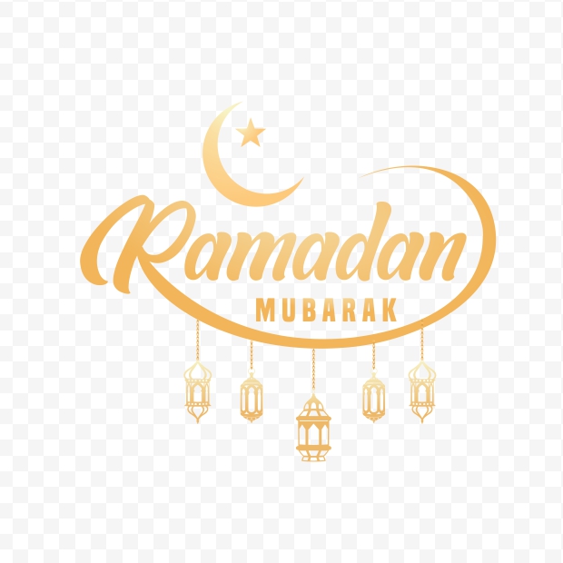 Ramadan Mubarak wishes banner free png