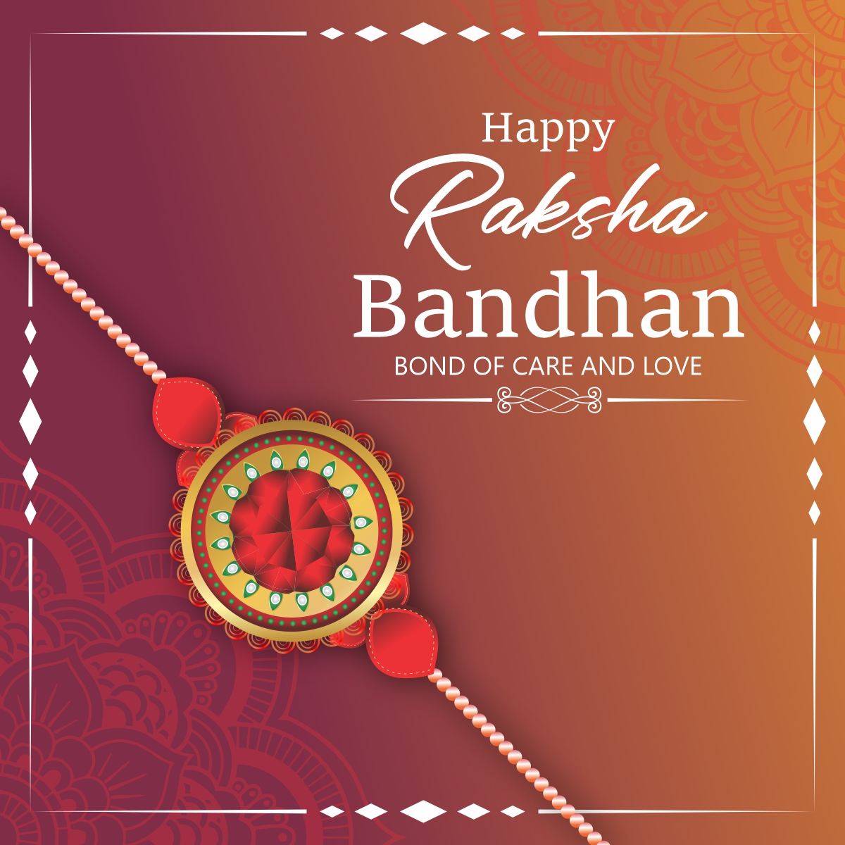 Download Realistic raksha bandhan Festival | CorelDraw Design ...