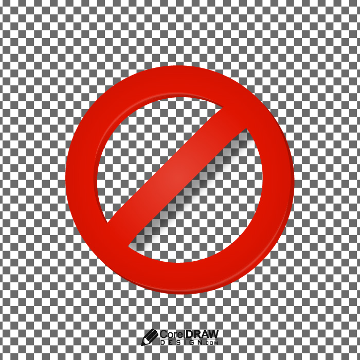 Red Prohibited Restricted Sign Vector