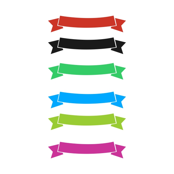 Ribbons Banners Vector & Design Creativity Download For free cdr file