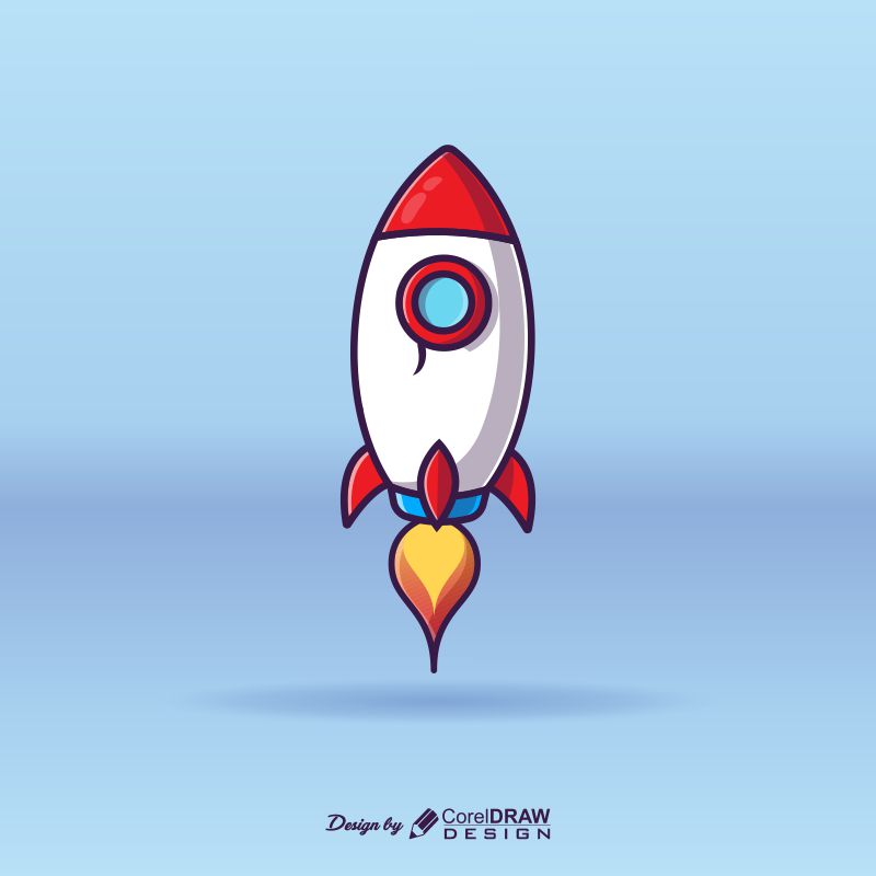 Rocket Product Full Vecotr Background Download From Coreldrawdesign Free