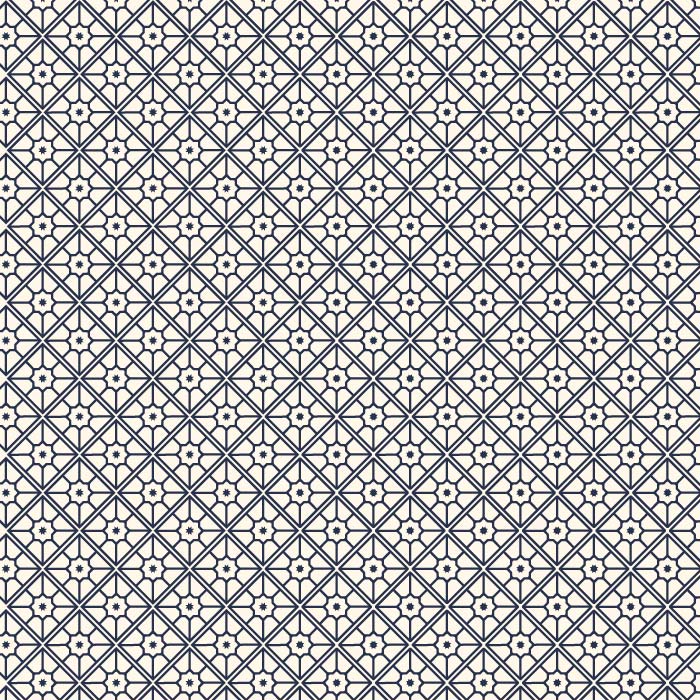 Seamless Arabic pattern template flat  symmetrical repeating shapes sketch