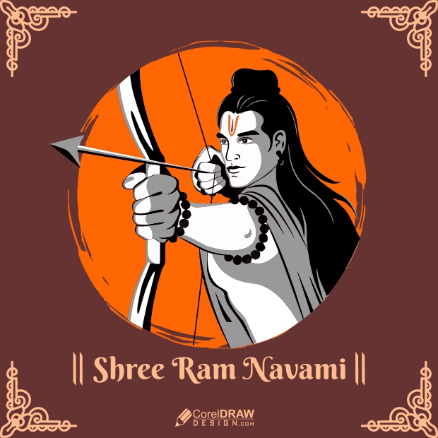 Ram navami drawing / drawing for ram navami / ram drawing / ram ji drawing  - YouTube