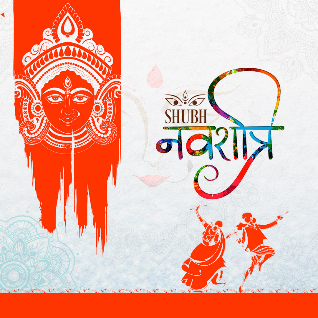 Download Shubh Navratri Durga Pooja Wishing Banner | CorelDraw Design  (Download Free CDR, Vector, Stock Images, Tutorials, Tips & Tricks)