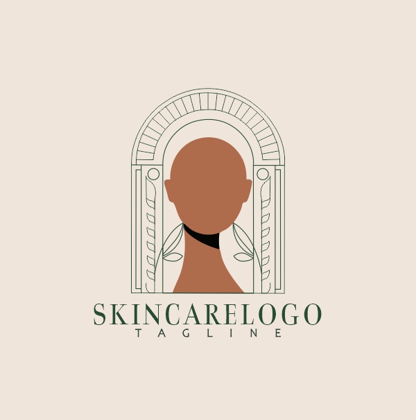 Skincare Brand Logo Vector illustration Free CDR Download For free