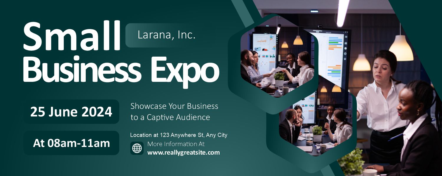 Small Business Expo poster design CDR file download for free