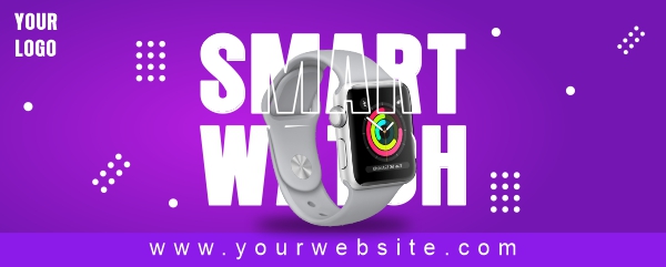 Smart Watch Free Website Banner Design Download For Free