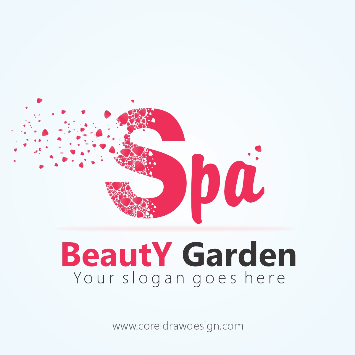 Spa beauty Garden Vector Logo 
