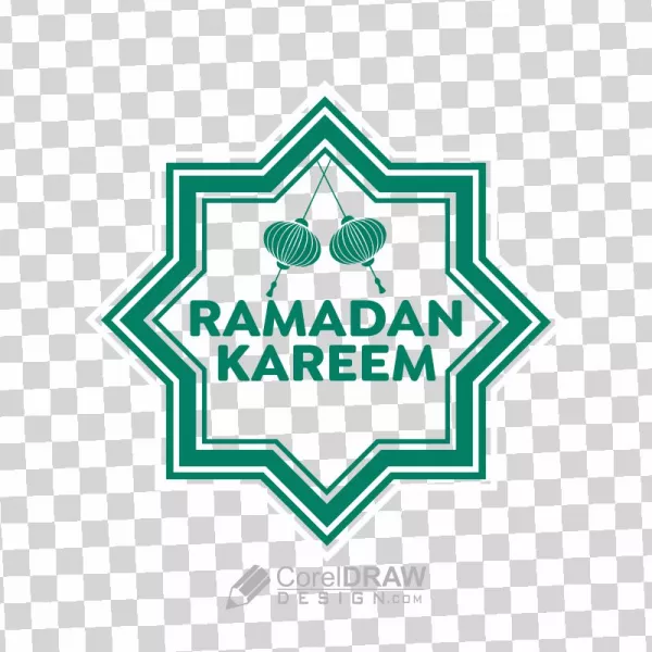 Star Ramadan Kareem Design Vector Cdr & Png