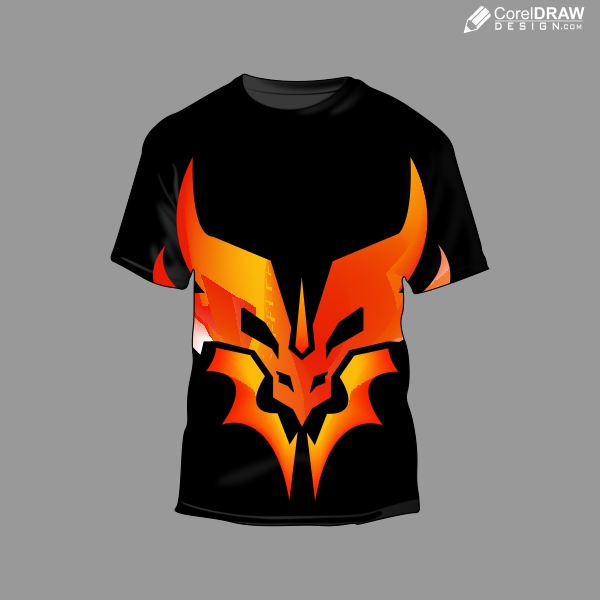 T-shirt mockup vector design for free