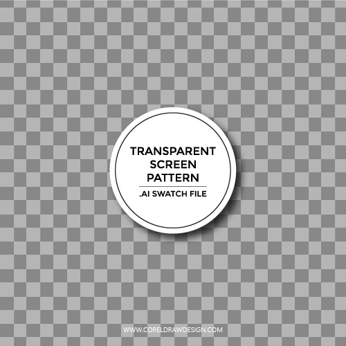 Transparent Screen Illustrator Pattern