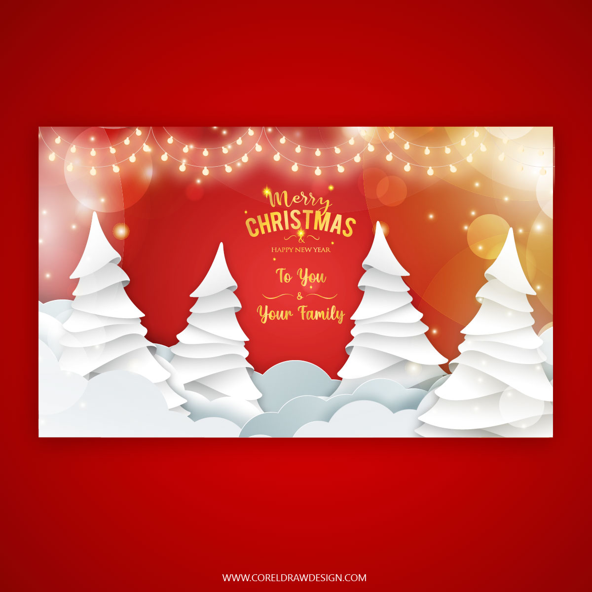 Download Trending Christmas Wishes Card With String Light and Tree ...