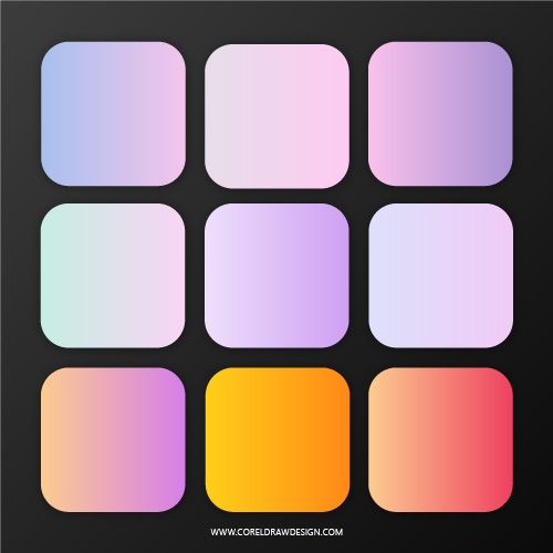 Trendy Soft Colorful Gradients