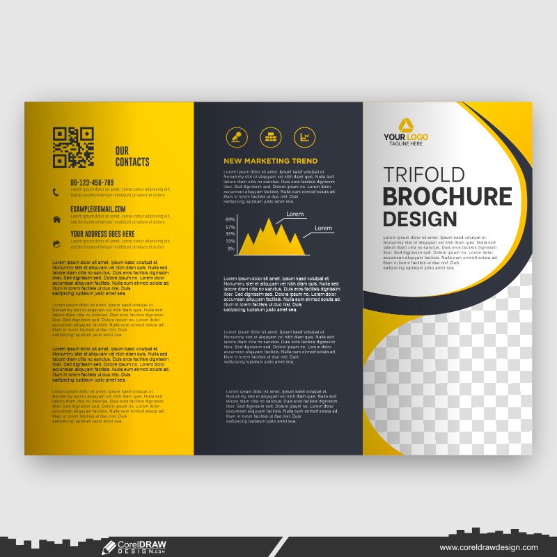 trifold brochure design customize your business download