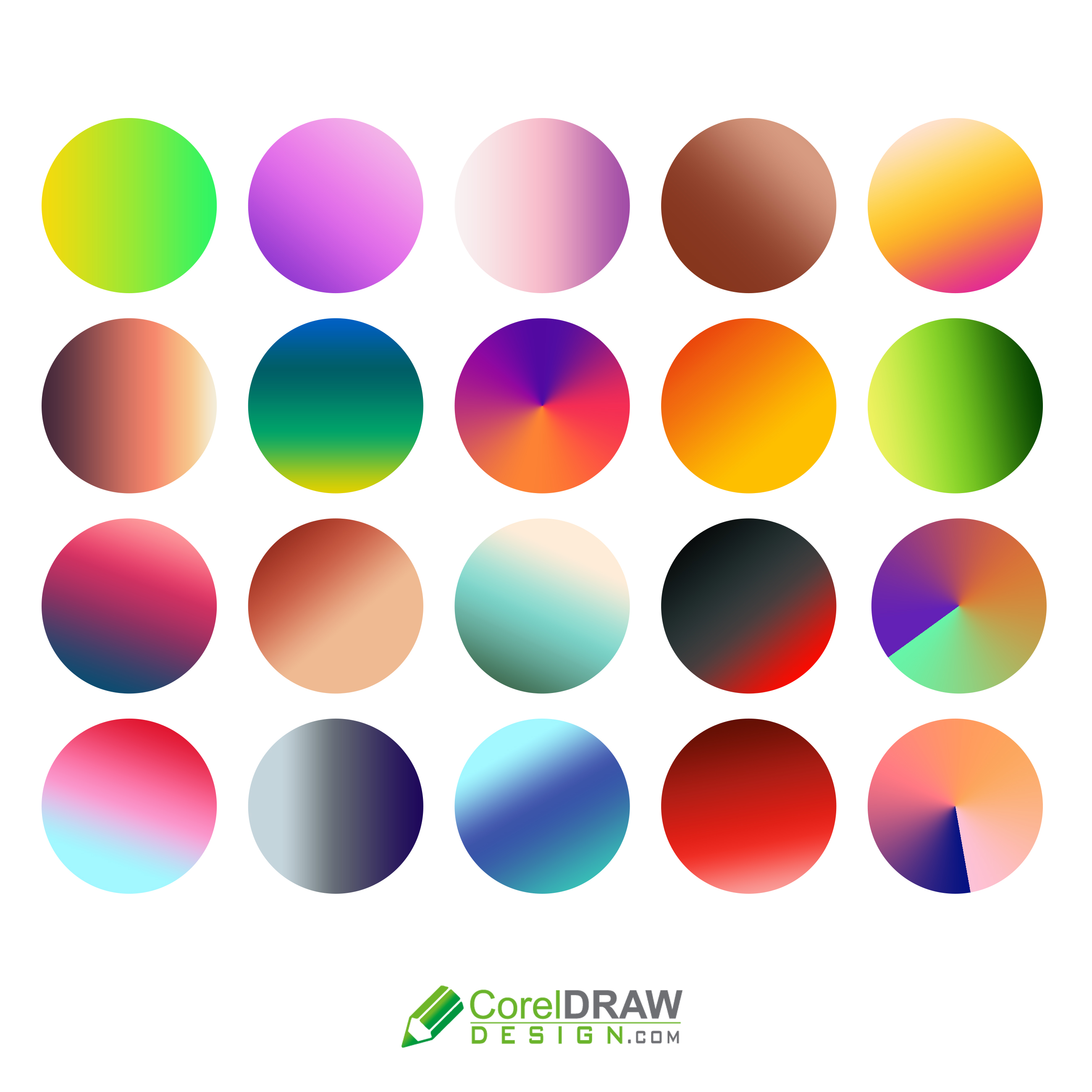 Vibrant Colorful Photoshop Gradients