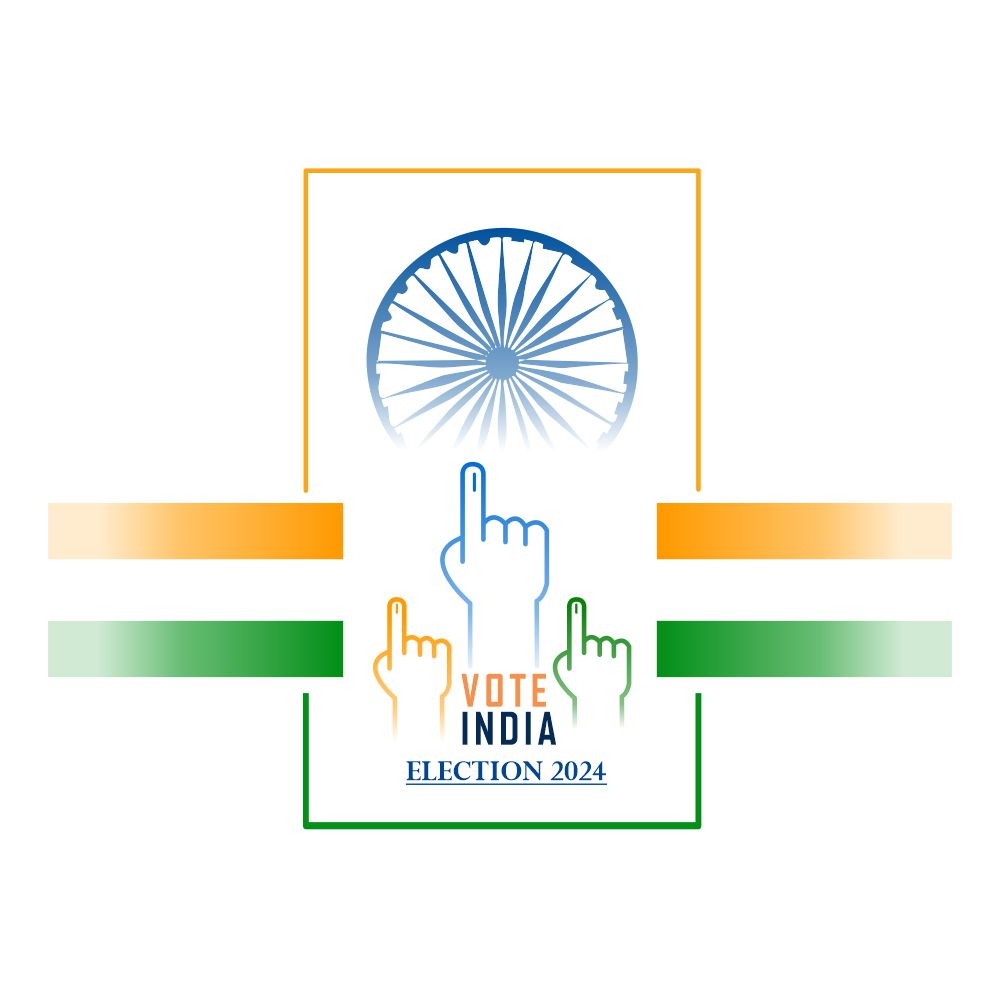 Vote India Election2024 Banner design and creativity for Free In Corel Draw Design Vector  2024