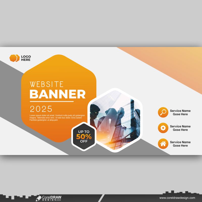Web Banner Design Premium Free Vector dwl