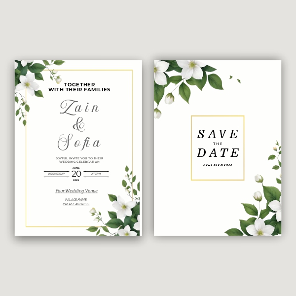 Weeding Invitation Card Vector  Design & Creativity For Free In Corel Draw Design 2024