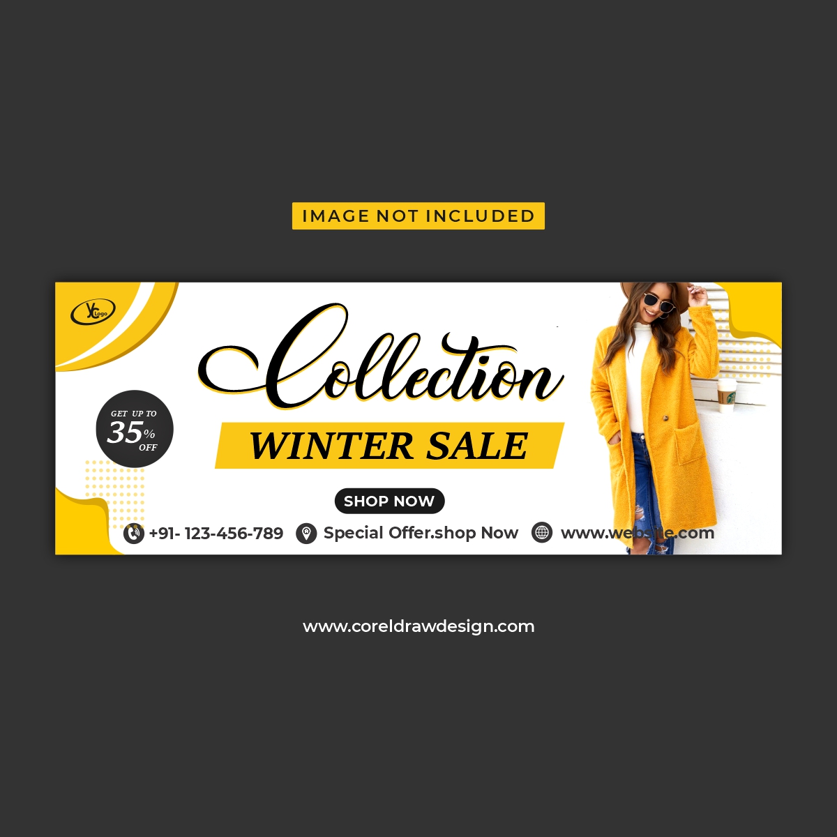 Download Winter Banner Fashion Free Vector Design | CorelDraw Design  (Download Free CDR, Vector, Stock Images, Tutorials, Tips & Tricks)