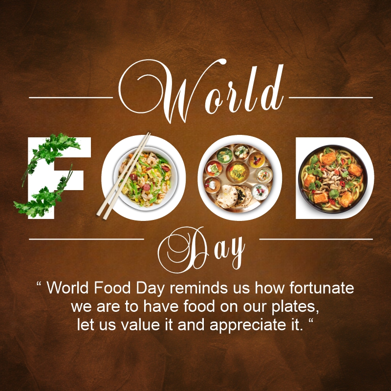 World Food Day 16 Oct Wishes Banner Vector Free CDR Template Download Now