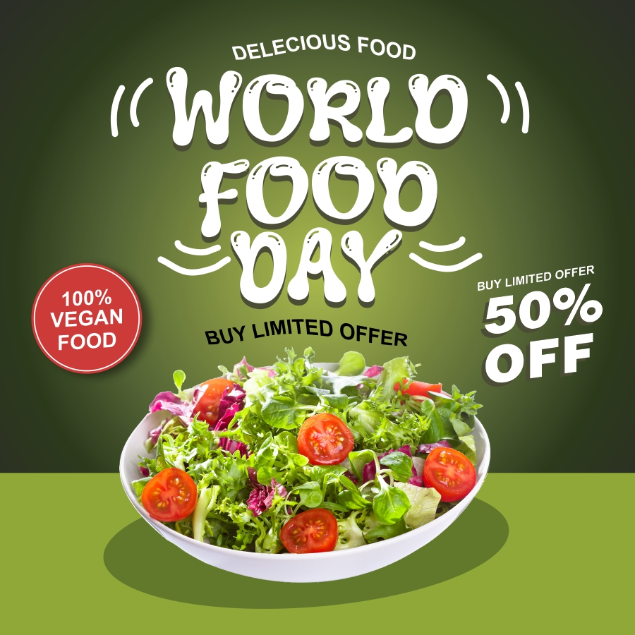 World Food Day 16 October Sales Banner CDR Download Now For Free