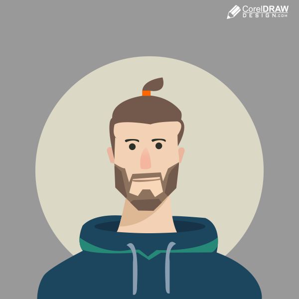 Young Man character vector design 