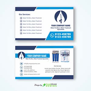 blue-water-purifier-business-card