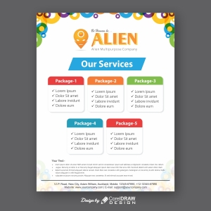 Colorful Multipurpose Business Flyer
