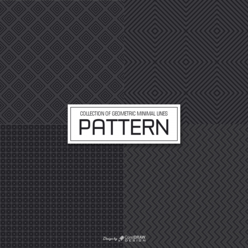 Collection of Geometric Minimal Lines Pattern
