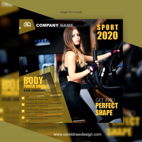 How to make a GYM banner ad