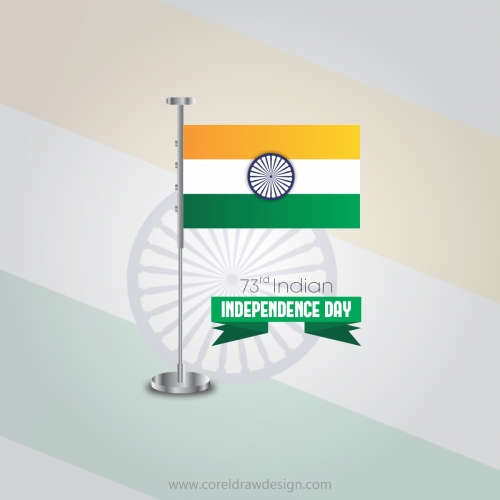 Simple Tricolor Indian Independence Day