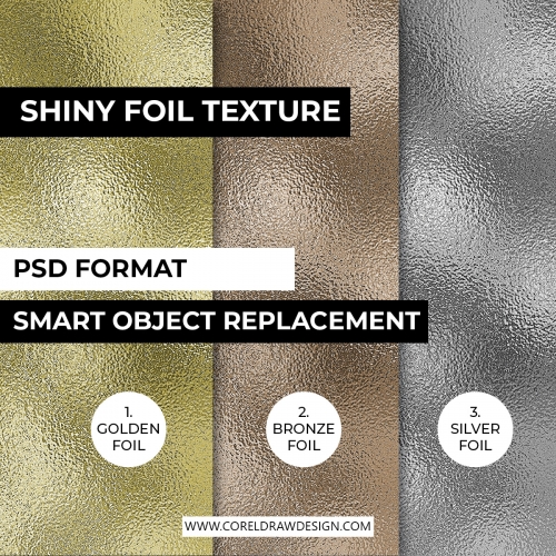 Shiny Foil Photoshop Texture