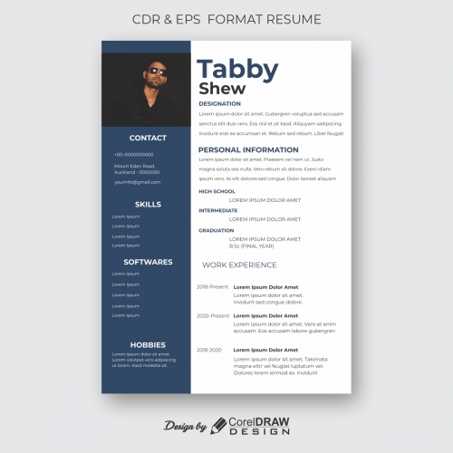 Corporate format Resume CDR & EPS