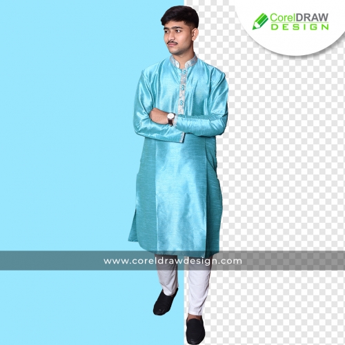 Indian Man in Ethnic Wear Kurta pajama 4k Png Stock Images