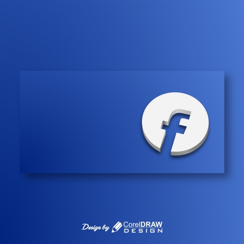 Facebook color theme background with logo