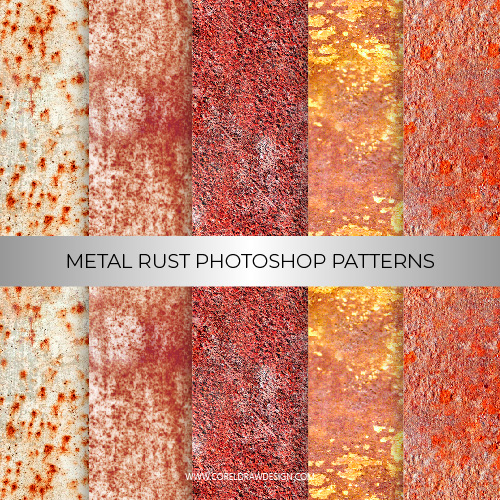 Metal Rust Photoshop Pattern