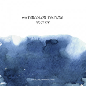 Blue Watercolor Texture Vector