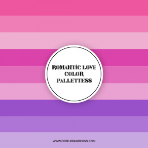 Romantic Love Color Pallettes
