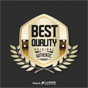 Best Quality Golden Badge Free Vector AI EPS Download Trending 2021 Free