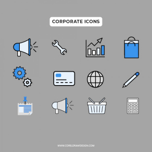 Corporate Icons Vector
