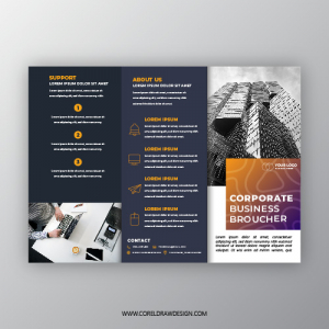 Corporate Company Trifold Broucher Template