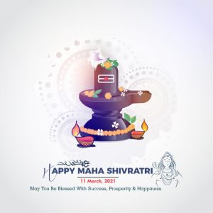 Happy Maha Shivratri Social Media Banner Template, Free Psd