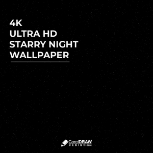 Starry Night Sky Ultra HD 4K Wallpaper Background
