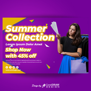 Summer Collection shop now with 45 off Trending 2021 Design Free Download PSD