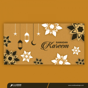 Creative Ramadan Kareem Premium Vector Design