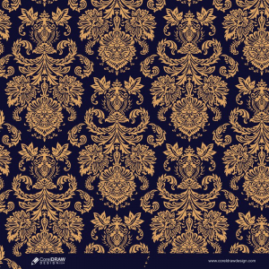 Indian Luxury Background Vector Floral Royal Pattern Seamless Design
