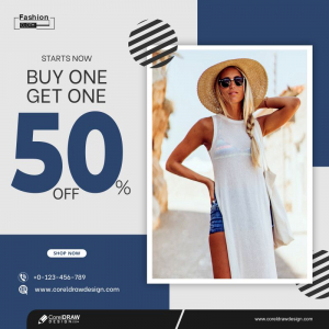 Social Media Post Instagram And Facebook Special Fashion Banner Template