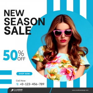 Fashion New Social Media Promotion Layout Premium Vector