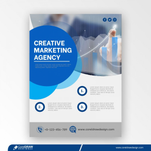 Creative Marketing Flyer Design Template Free Vector