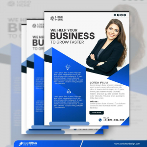 Marketing Business Flyer Template Free Vector